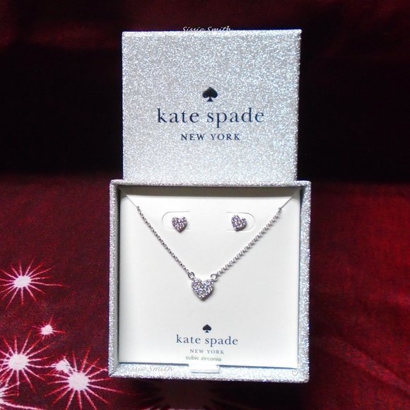 kate spade | Jewelry | Kate Spade Yours Truly Pave Studs And Mini